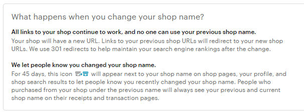 Etsy if i cancel my deals shop name is it available