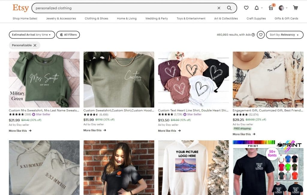 Personalized Clothing On Etsy It is Worth Pursuing Sale