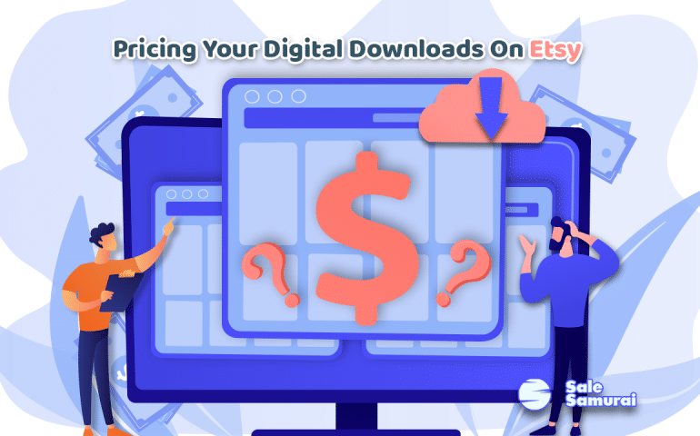 pricing digital downloads on etsy