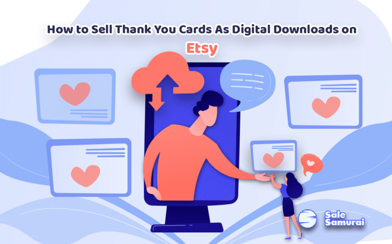 how to sell thank y ou cards on etsy