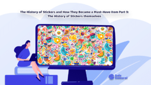 history of stickers on etsy