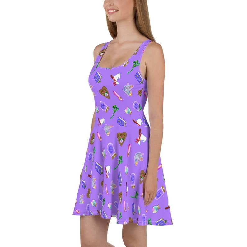 Witch Essentials All Over Print Skater Dress image 1