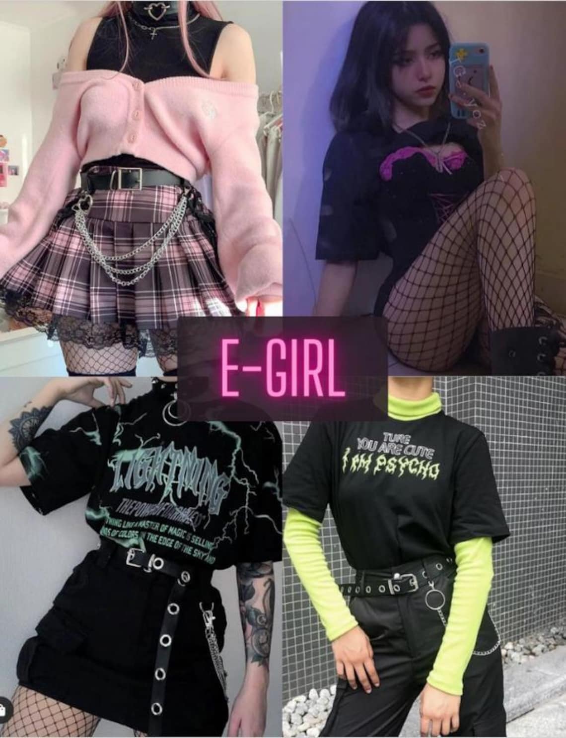 E-Girl Curated Thrifted Clothing Bundle image 1