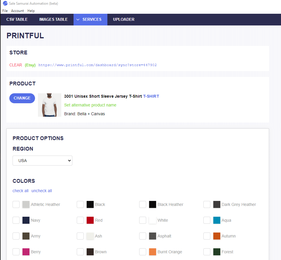 A screenshot of a product page Description automatically generated