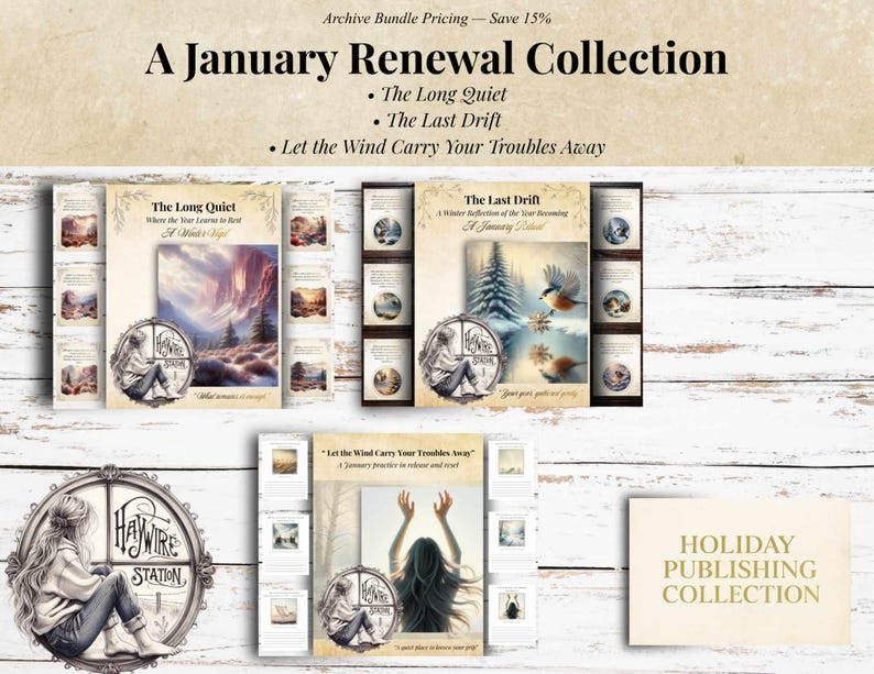 January Reflection Bundle: January Renewal Collection (Digital Download) image 1